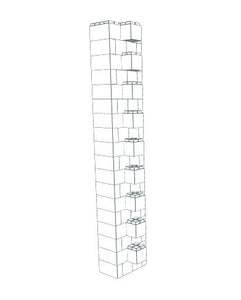 9ft WALL MIDDLE  JOINING COLUMN